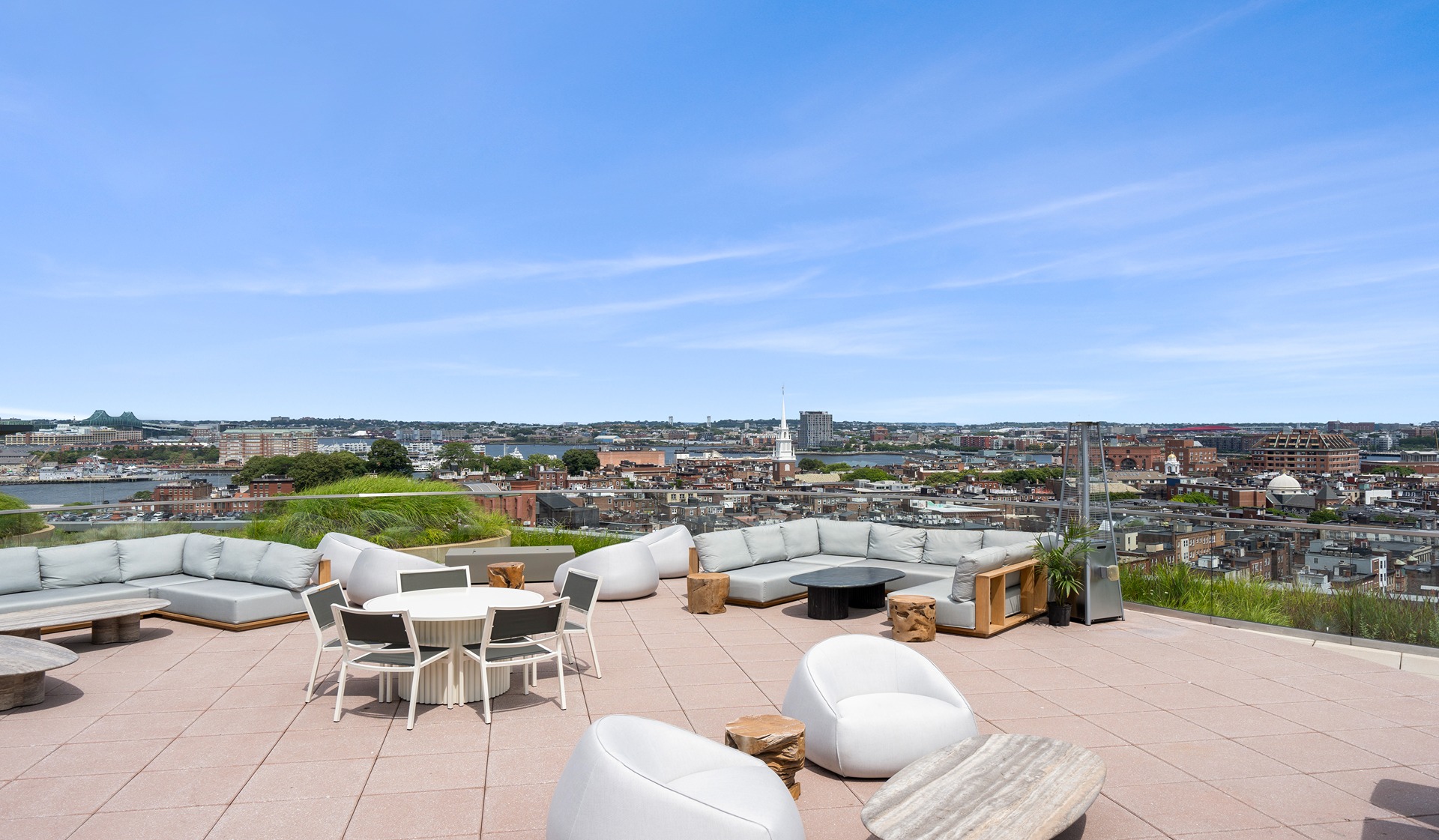 Roof deck at One Canal (6 of 6)