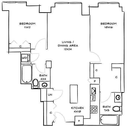 Floor Plan Diagram
