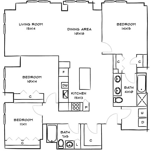 Floor Plan Diagram