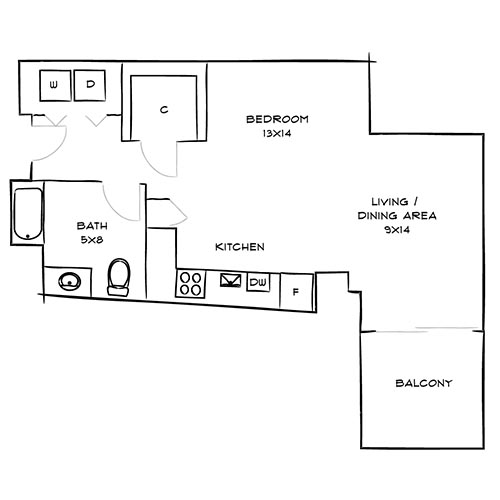 Floor Plan Diagram